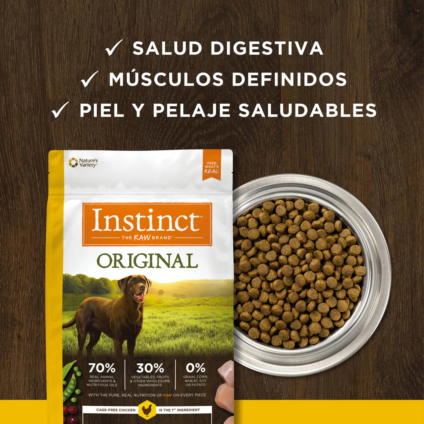 Instinct Original Pollo - Para Perros