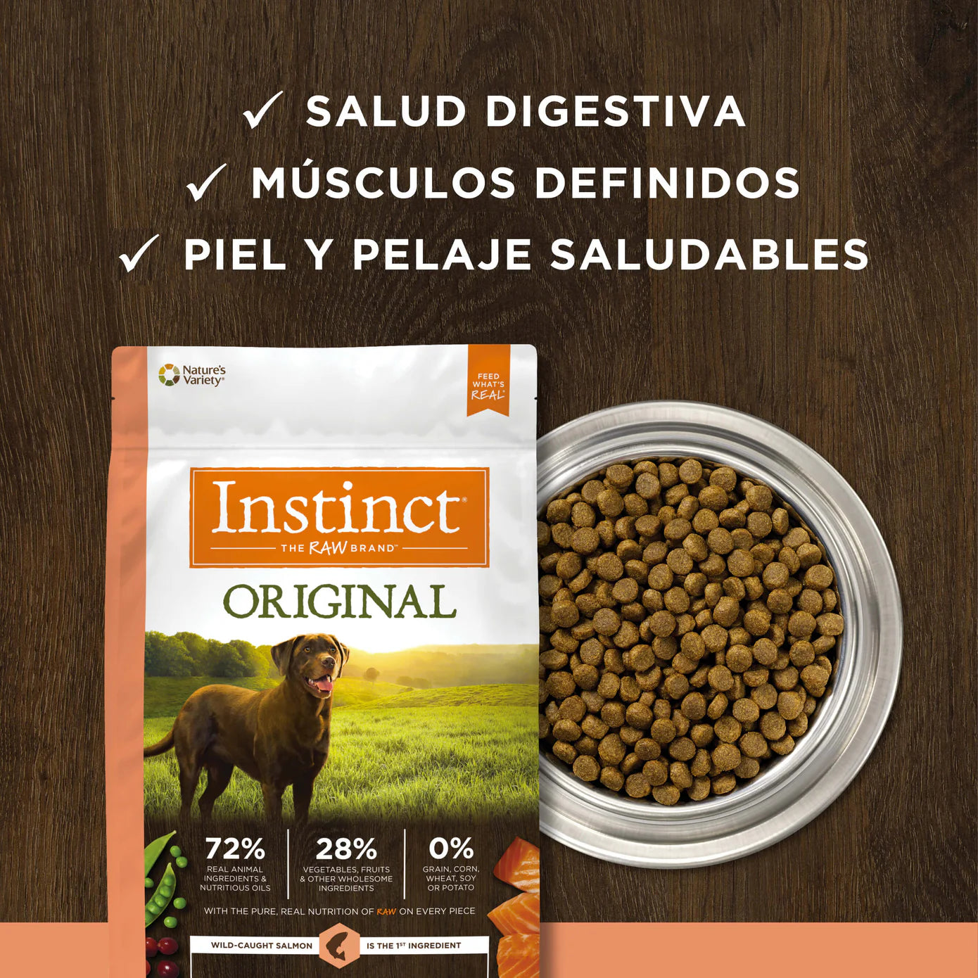 Instinct Original Salmón - Para Perros
