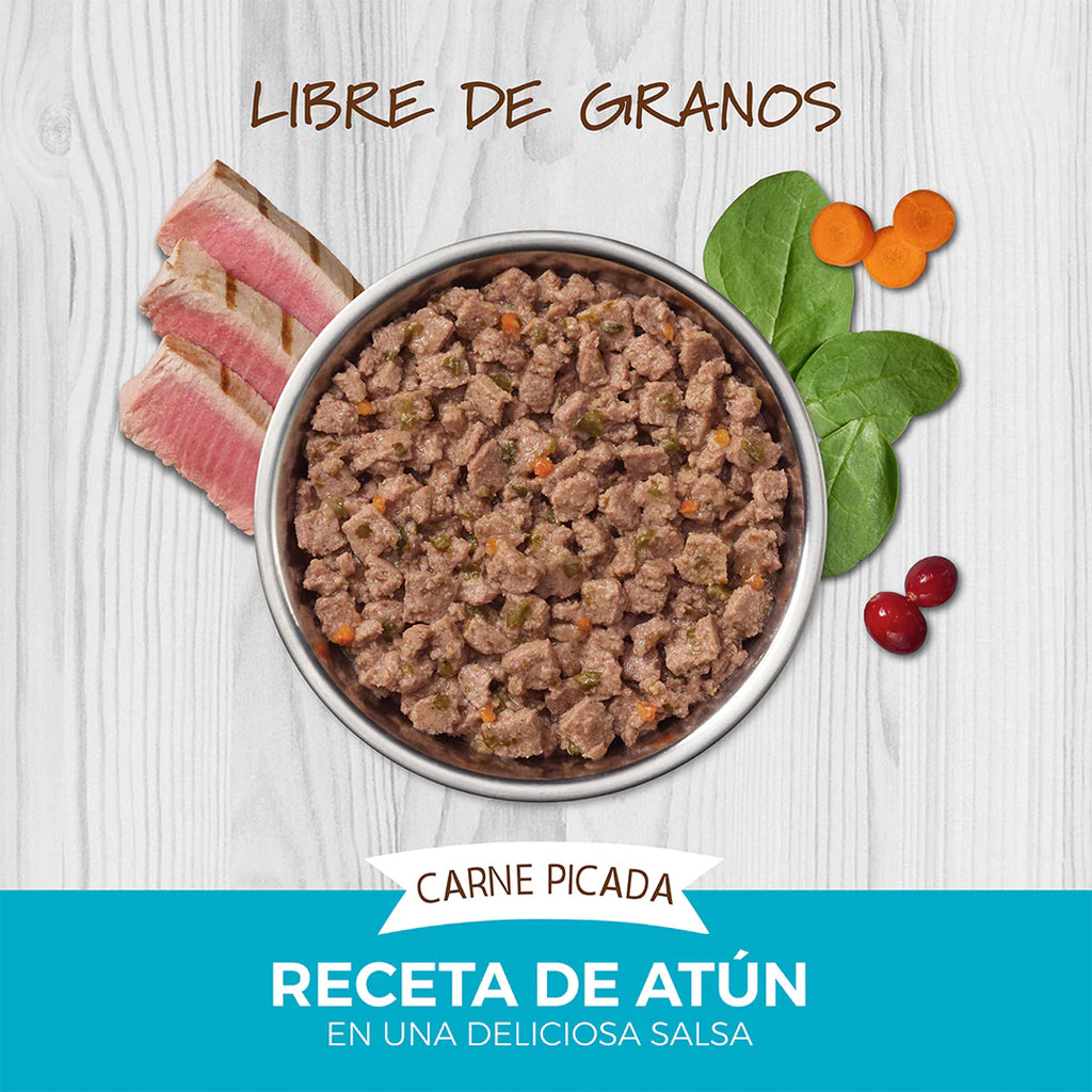 Instinct Original Alimento Húmedo Minced Cups para Gato | Sabor Atún | 99 g