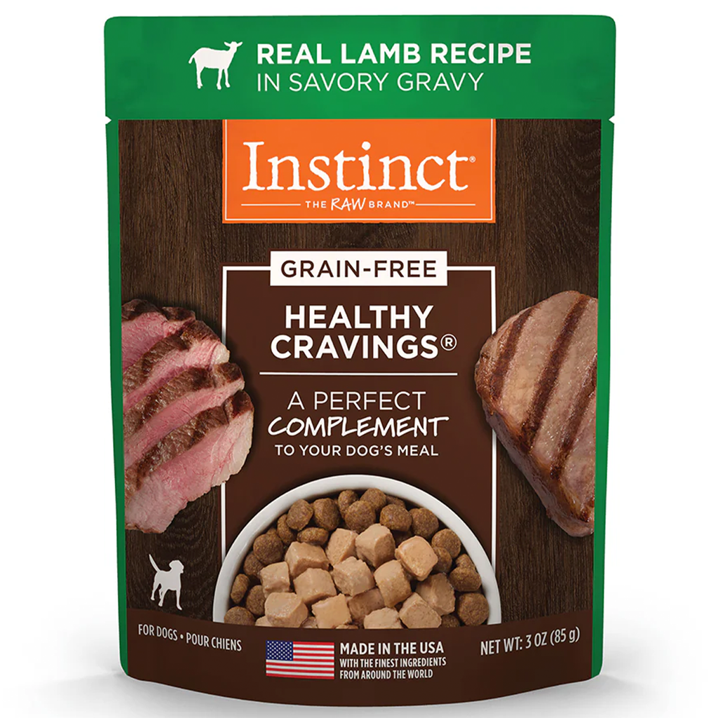 Instinct Healthy Cravings Alimento Húmedo para Perro | Sabor Cordero | Sobre 85 g