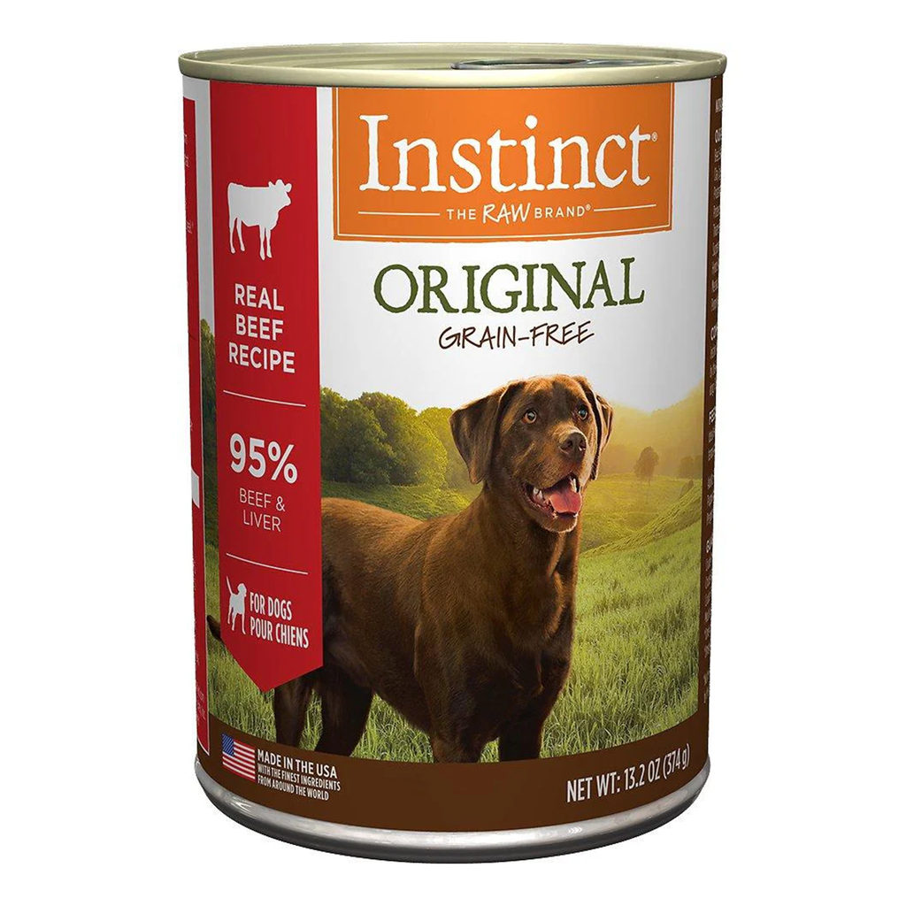 Instinct Original | Alimento Húmedo para Perro | Sabor Res | Lata 374 g