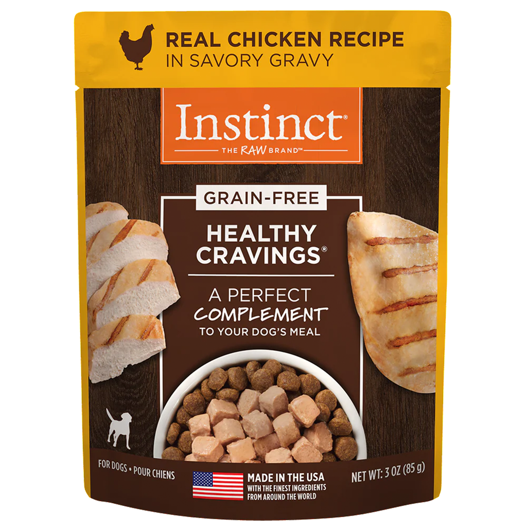 Instinct Healthy Cravings Alimento Húmedo para Perro | Sabor Pollo | Sobre 85g