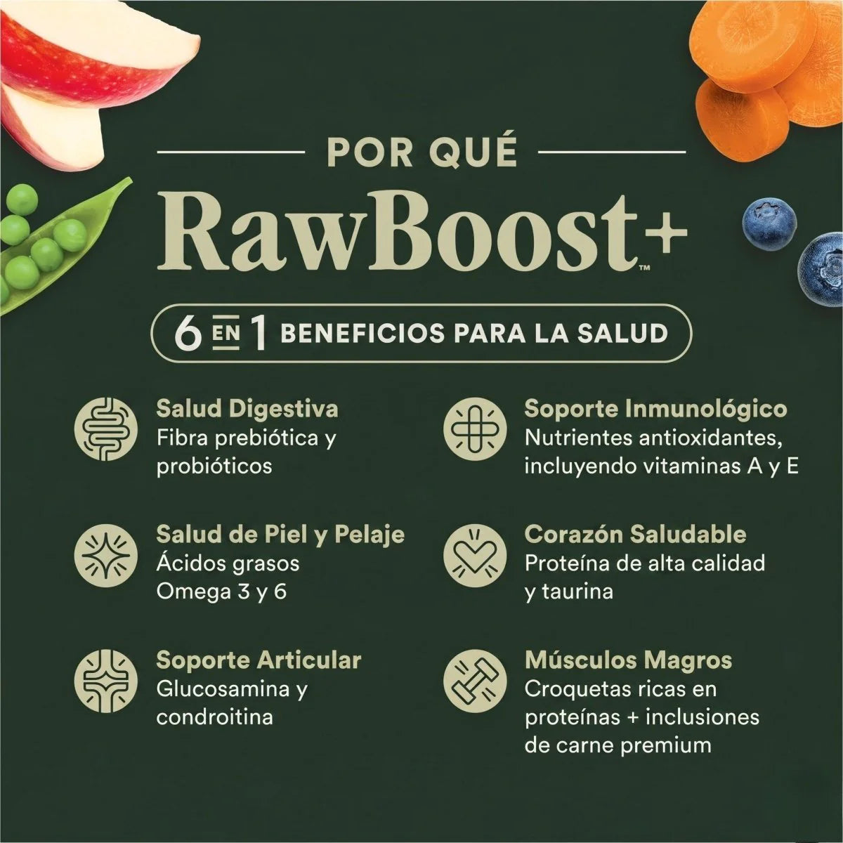 Instinct Raw Boost Alimento Seco para Perro | Receta de Salmón | Sin Cereales