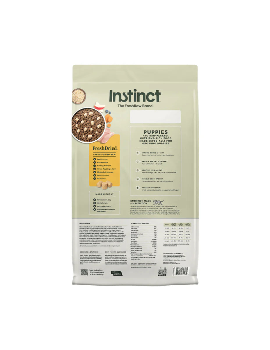 Instinct Raw Boost Alimento Seco para Cachorros | Receta de Pollo