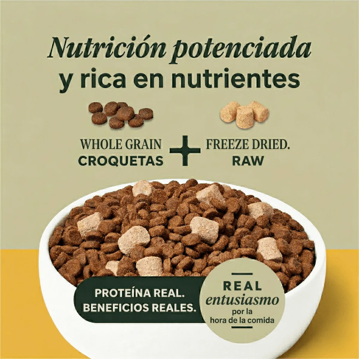 Instinct Raw Boost Alimento Seco para Cachorros | Receta de Pollo