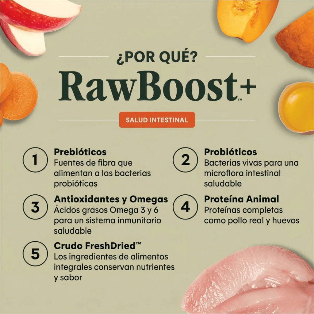 Instinct Raw Boost | Alimento Seco para Perro| Salud Digestiva | Pollo con Probióticos y Granos