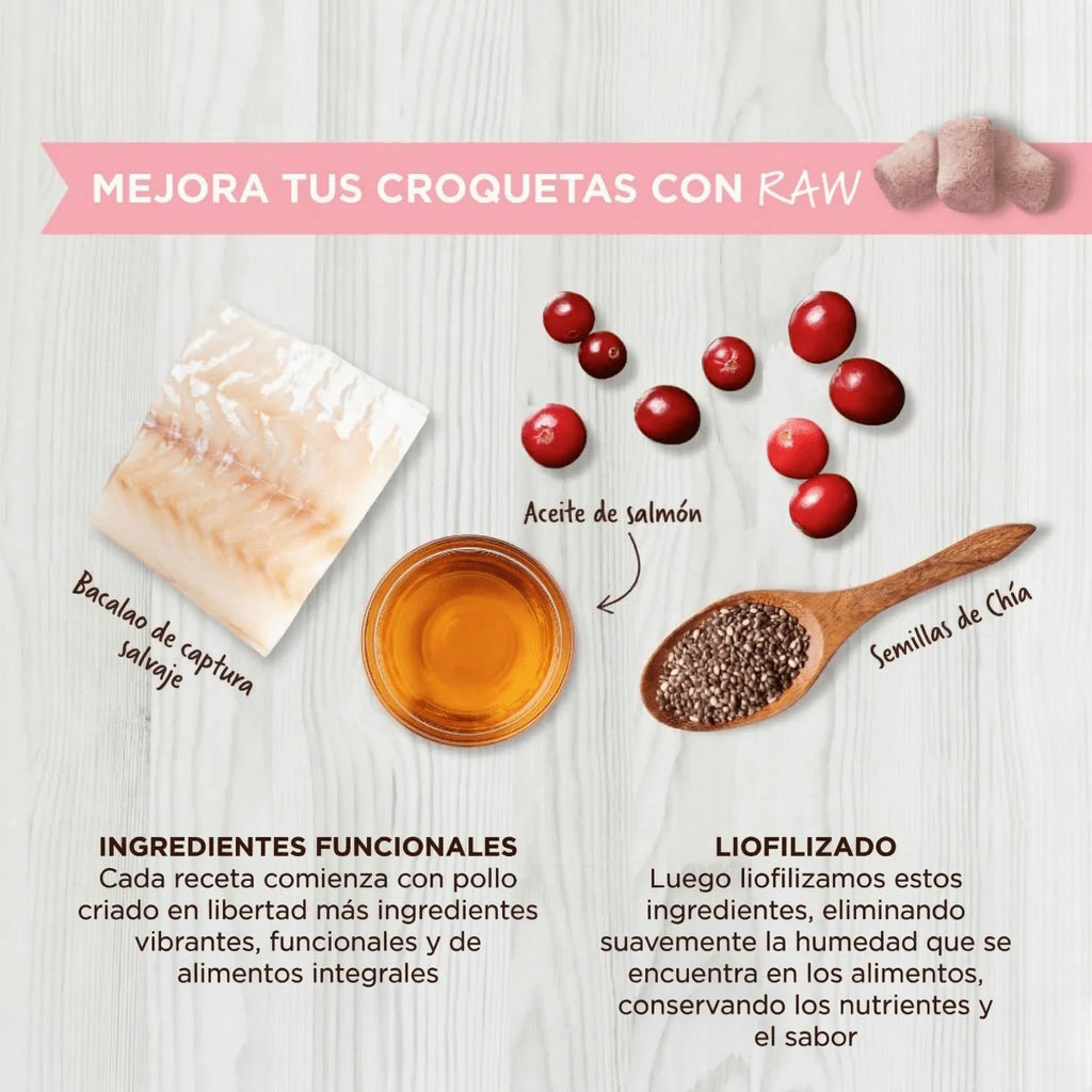 Instinct Raw Boost Mixers | Alimento Complementario Liofilizado para Gato | Piel y Pelaje Sanos